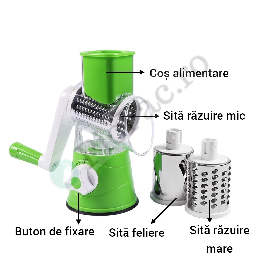 Răzătoare 3 în 1 Pentru Legume, Fructe