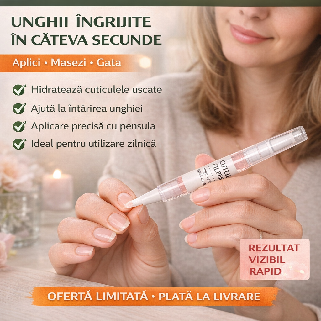 NailFix - ulei hranitor pentru unghii si cuticule