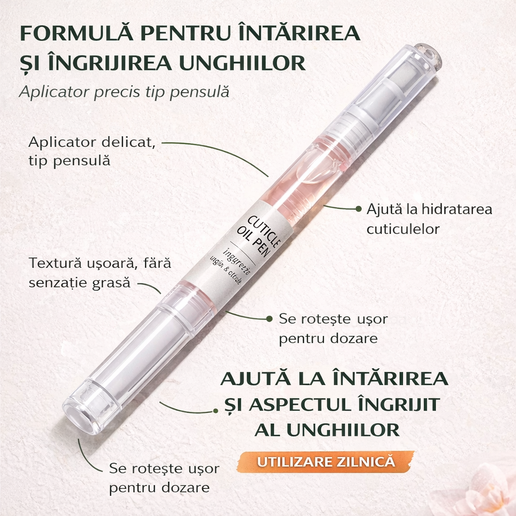 NailFix - ulei hranitor pentru unghii si cuticule