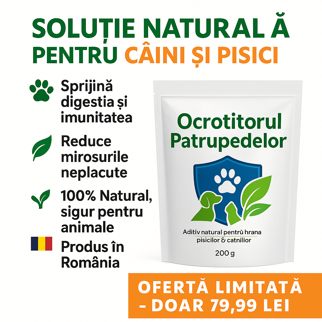 Ocrotitorul Patrupedelor - BIO, natural și sigur pentru animalele tale