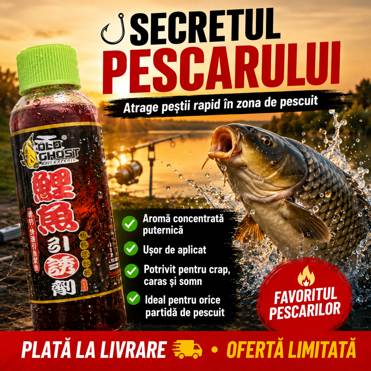 Secretul Pescarului™ – Atrage Peștii Rapid!