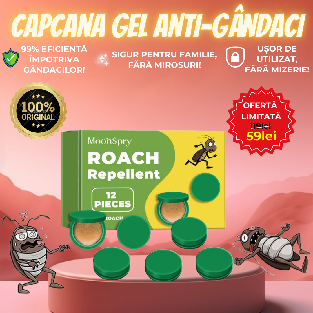 CAPCANĂ GEL ANTI-GÂNDACI