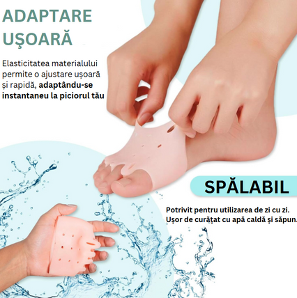 2 PERECHI +2 GRATIS: Corectoare Terapeutice cu separator de degete