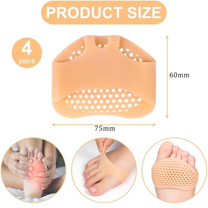 2 PERECHI +2 GRATIS: Corectoare Terapeutice cu separator de degete