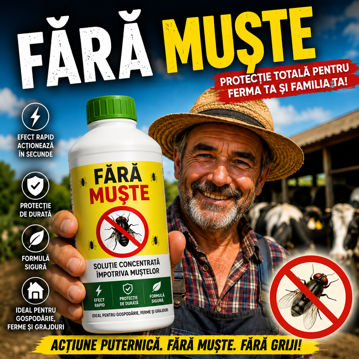 Solutie Contra Mustelor-Fără Muște