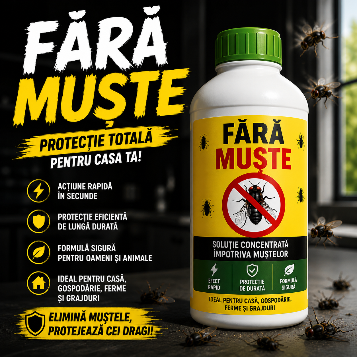 Solutie Contra Mustelor-Fără Muște