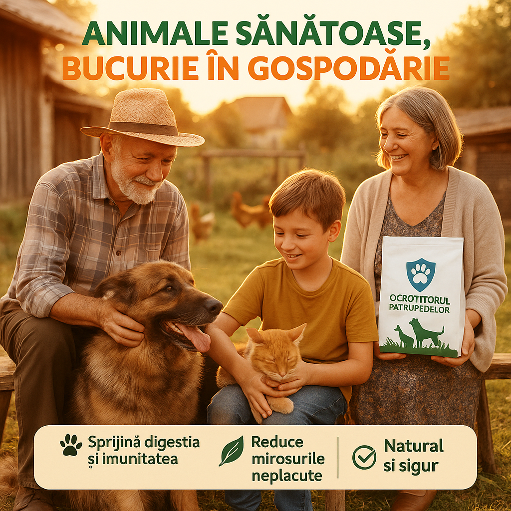 Ocrotitorul Patrupedelor - BIO, natural și sigur pentru animalele tale