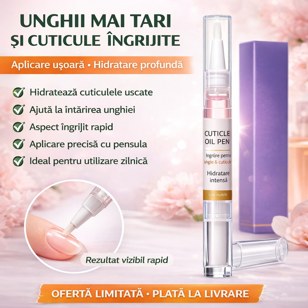 NailFix - ulei hranitor pentru unghii si cuticule