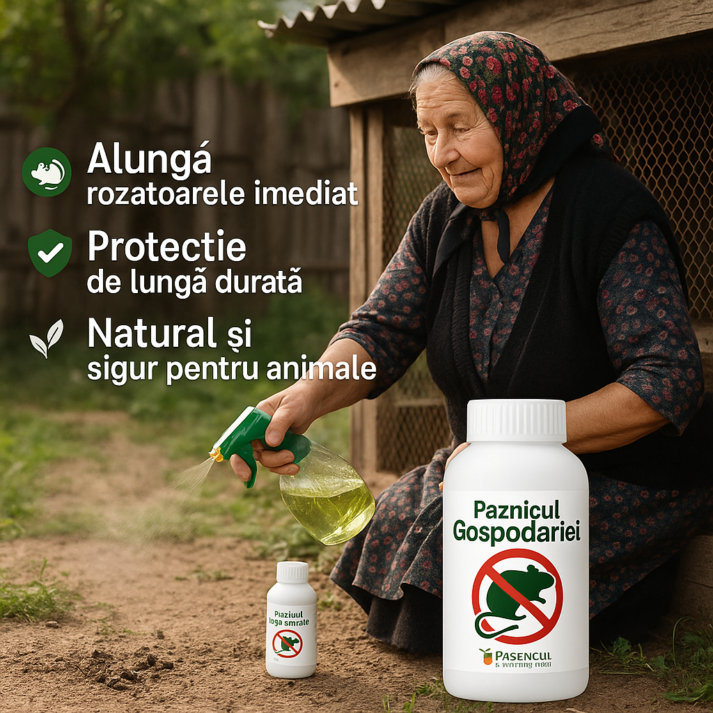 Paznicul Gospodariei - Apara curtea de soareci si sobolani