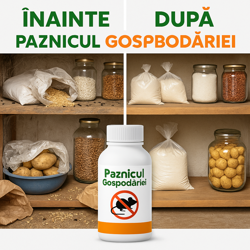 Paznicul Gospodariei - Apara curtea de soareci si sobolani